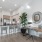 a kitchen with a table and chairs